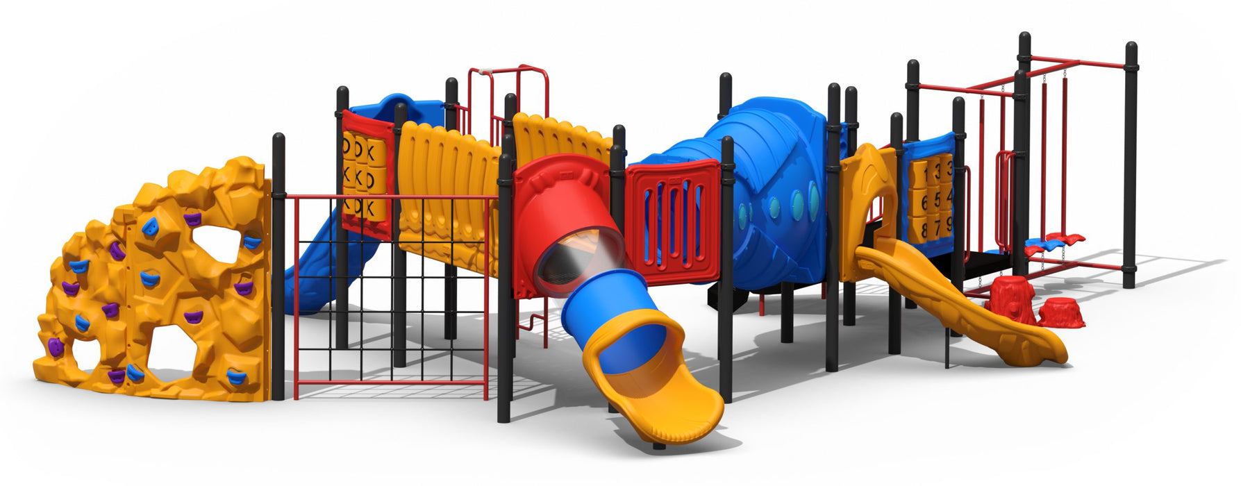 Custom Playground Equipment Jackson Ridge Playground Set CPP-713