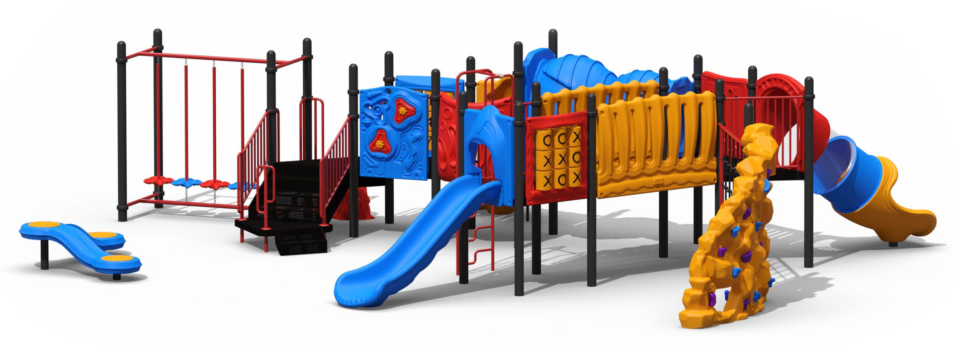 Custom Playground Equipment Jackson Ridge Playground Set CPP-713