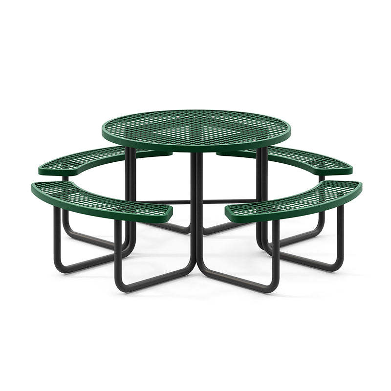 Wisdom 46" Round Table 4 Seats Diamond Pattern KB4-7204-110