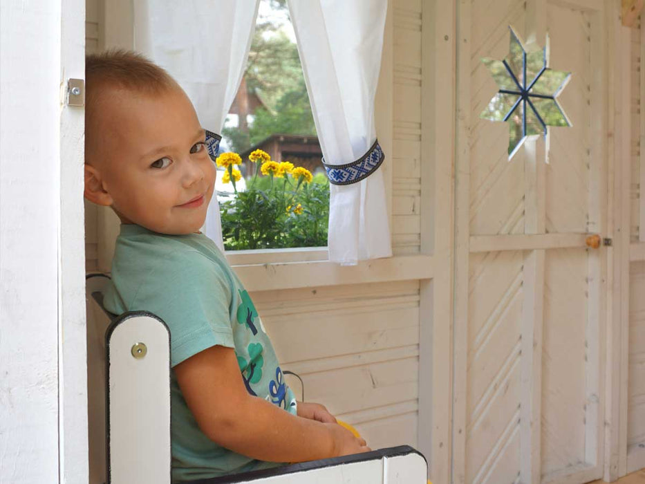 Whole Wood Playhouses Playhouse Cornflower 6x8