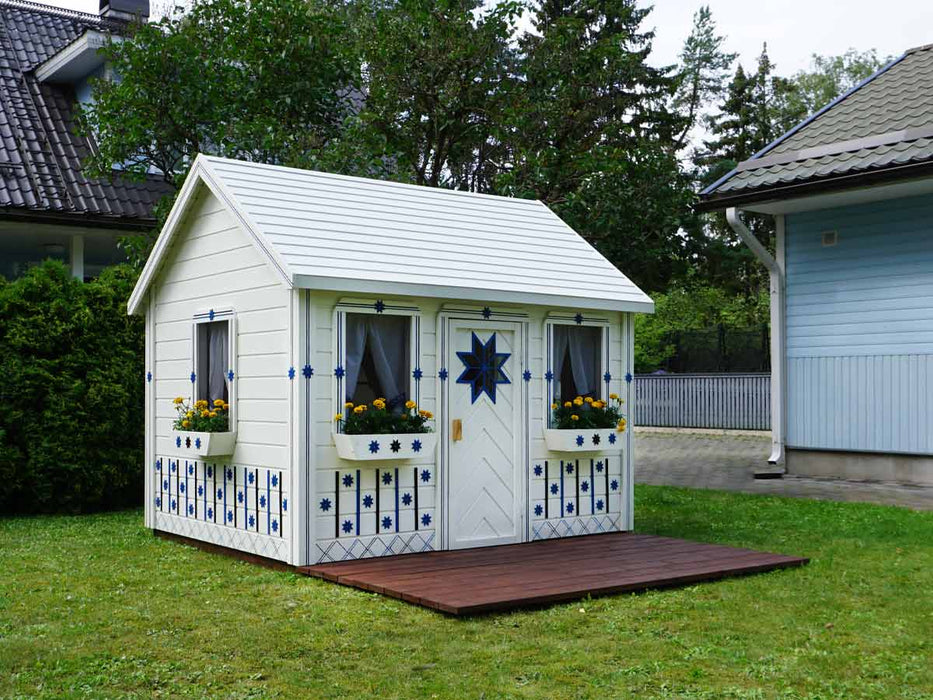 Whole Wood Playhouses Playhouse Cornflower 6x8