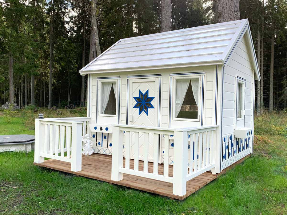 Whole Wood Playhouses Playhouse Cornflower 6x8