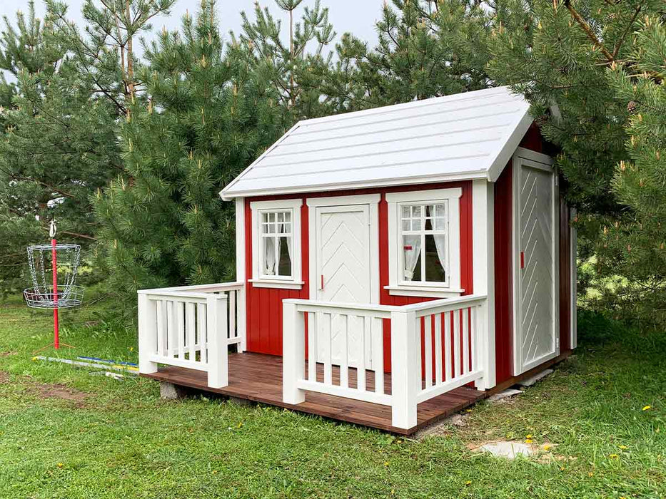Whole Wood Playhouses Playhouse Nordic Nario 6x8