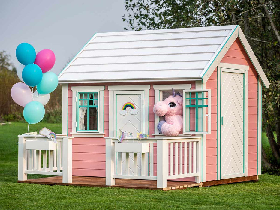 Whole Wood Playhouses Playhouse Unicorn 6x8