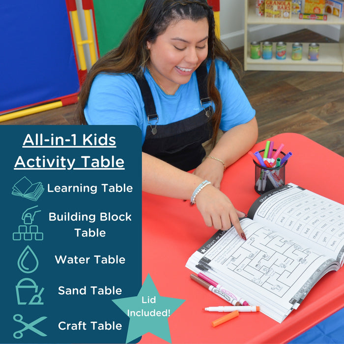 Children's Factory Mobile Sensory Table - Table and Lid  113