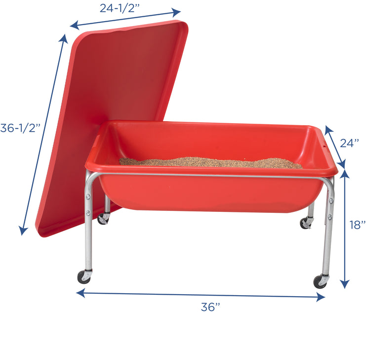 Children's Factory Mobile Sensory Table - Table and Lid  113