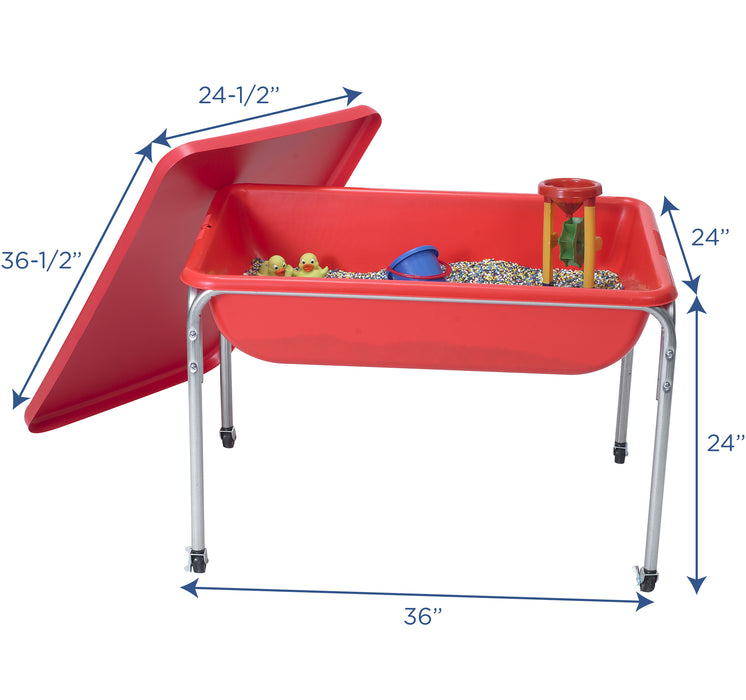 Children's Factory Mobile Sensory Table - Table and Lid  113