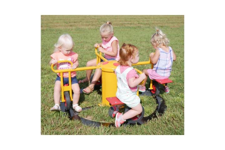 Infinity Playgrounds Mini Circle Cycle 4 Seat Inground Play Rider IP-5023