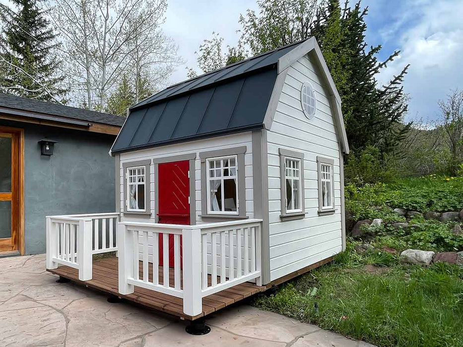 Whole Wood Playhouses Playhouse Farmhouse 8x8