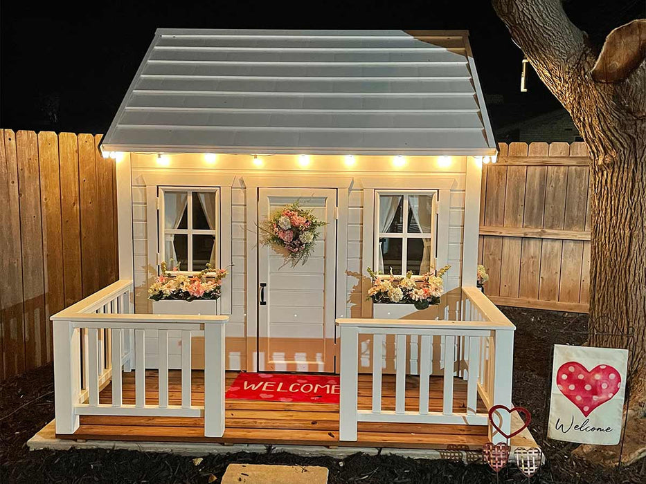 Whole Wood Playhouses Playhouse Snowy Owl 8x8