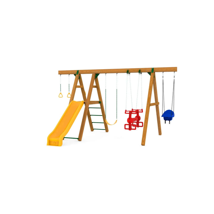 PlayStar Mesa Silver Swing Set