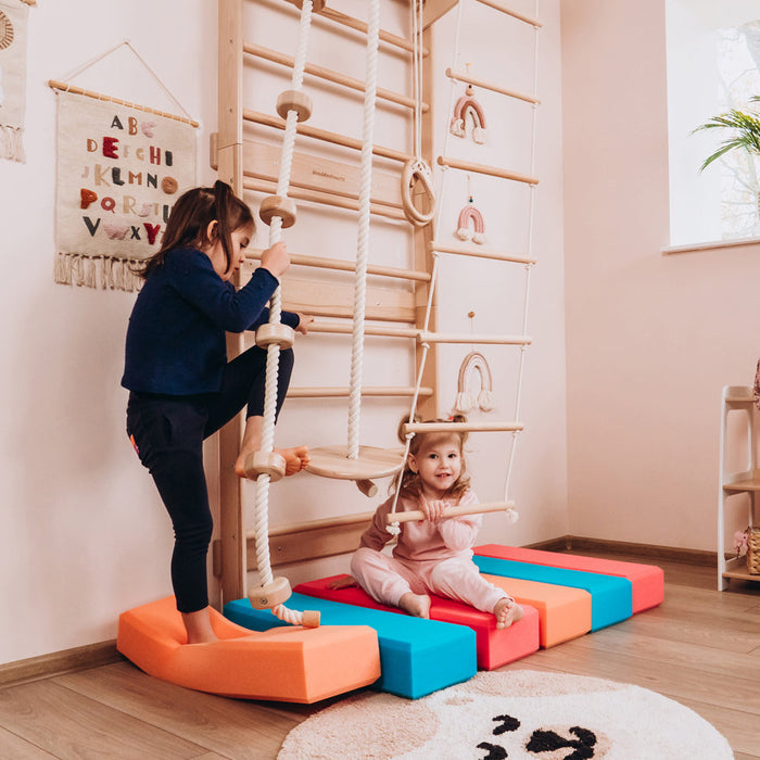 Wood and Hearts Swedish Ladder Gym