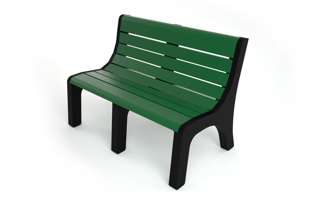 Frog Furnishings Newport Recycled Plastic Park Bench