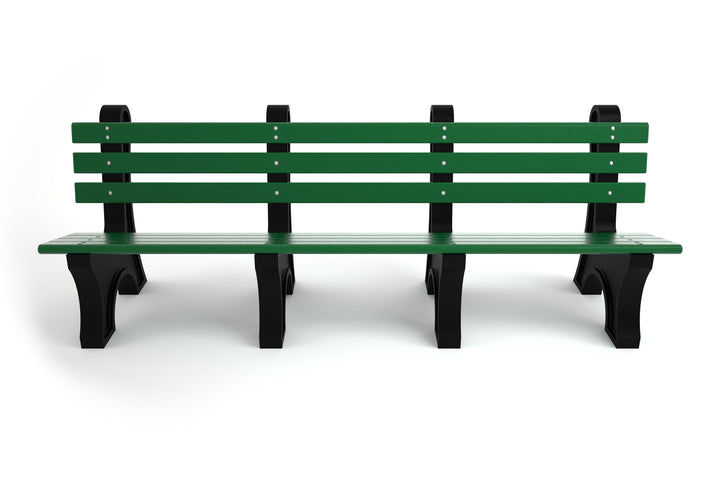 Frog Furnishings Comfort Park Avenue Recycled Plastic Park Bench