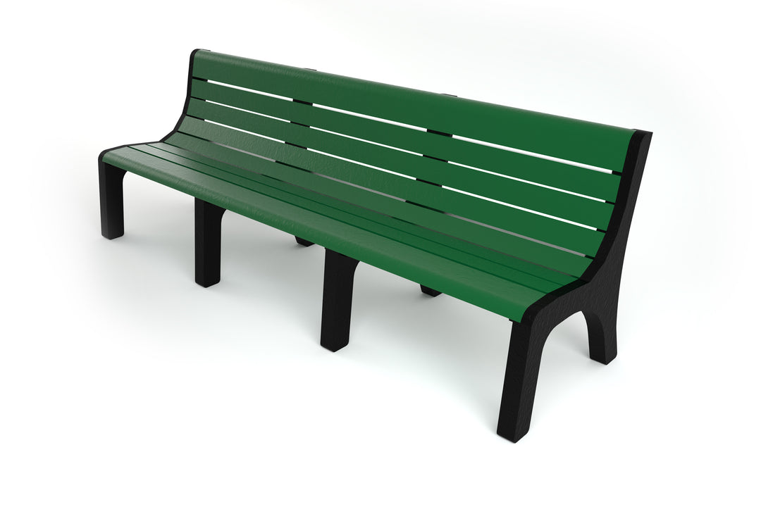 Frog Furnishings Newport Recycled Plastic Park Bench