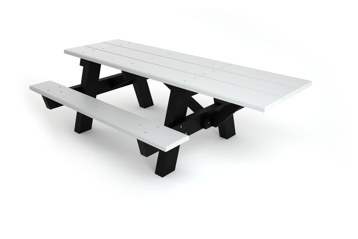 Frog Furnishings A Frame Recycled Plastic Table, Standard and ADA options