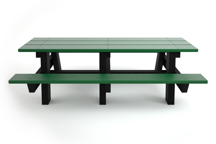 Frog Furnishings A Frame Recycled Plastic Table, Standard and ADA options