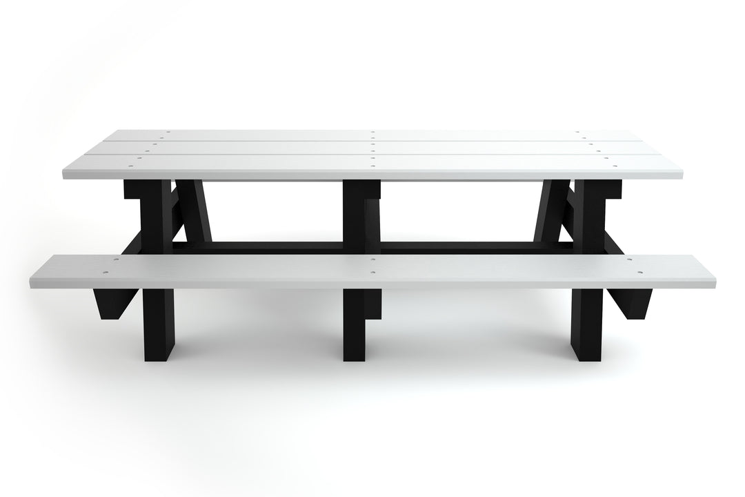 Frog Furnishings A Frame Recycled Plastic Table, Standard and ADA options