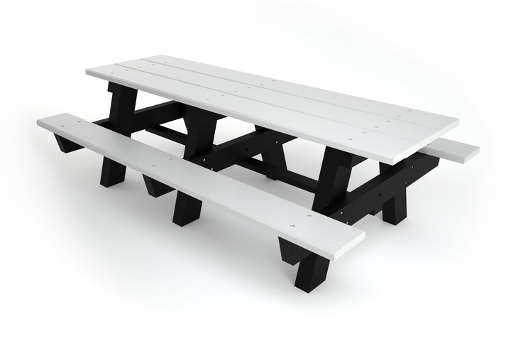 Frog Furnishings A Frame Recycled Plastic Table, Standard and ADA options