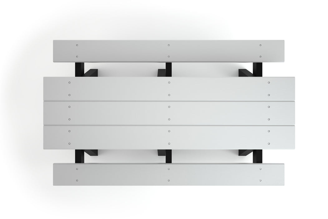 Frog Furnishings A Frame Recycled Plastic Table, Standard and ADA options