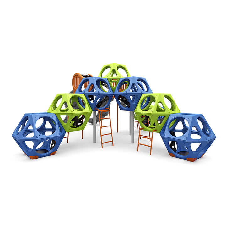 Wisdom WiseWORX Dragonfly Climbing Cube and Slides PDQB-210013C