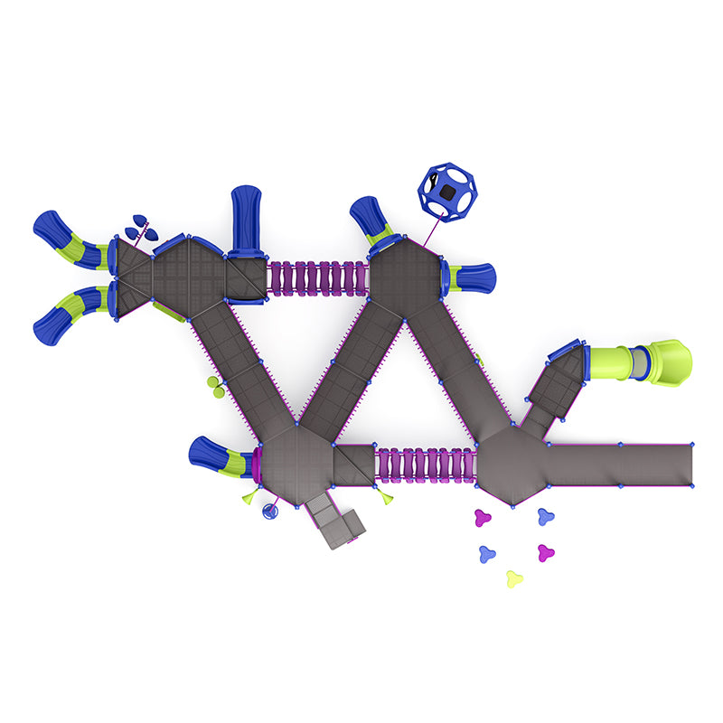 Wisdom WisePLAY Inclusive Evolution Playground Structure PDWP-350071C00