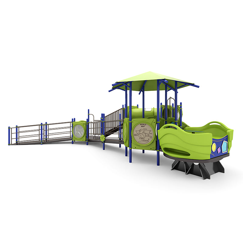 Wisdom WisePLAY Inclusive Wise Traveler Playground Structure PDWP-350072C33