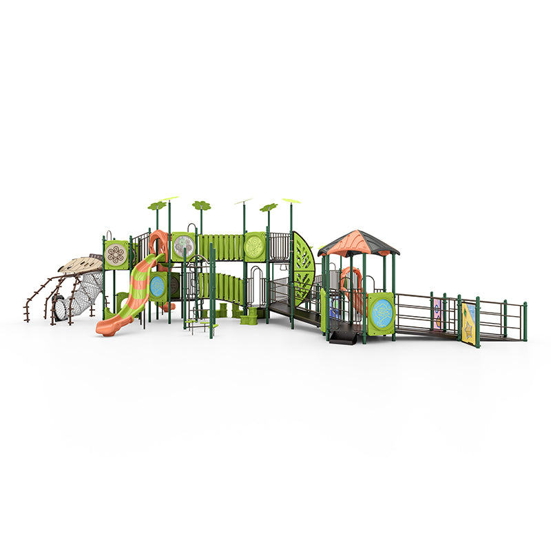 Wisdom WisePLAY Inclusive Charlotte'S Fun Zone Playground Structure PDWP-350073C00