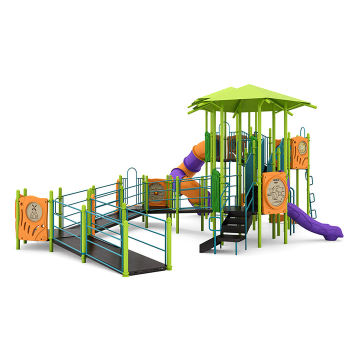 Wisdom WisePLAY Inclusive Wackey Wise Playground Structure PDWP-350074C33