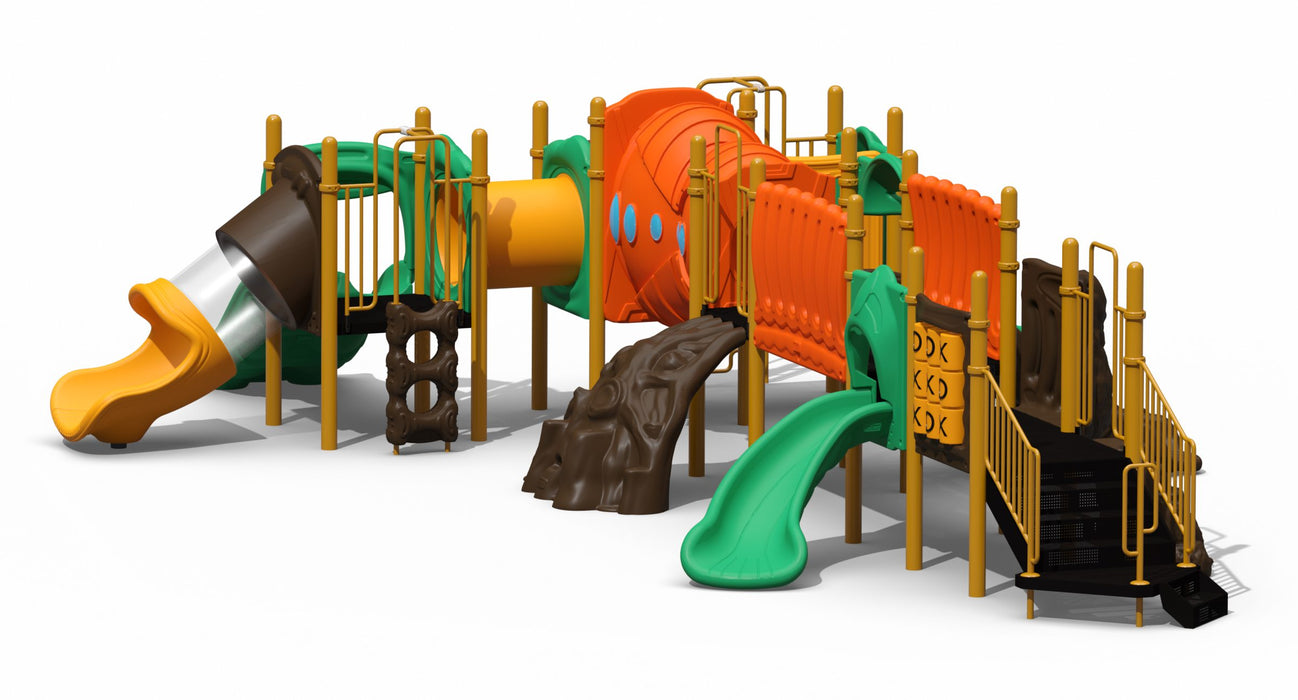 Custom Playground Equipment Pattycake Preschool Playground Set CPP-712