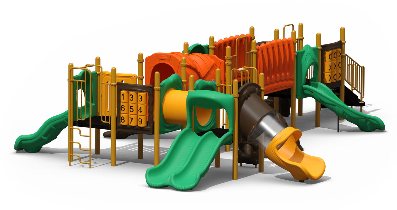 Custom Playground Equipment Pattycake Preschool Playground Set CPP-712