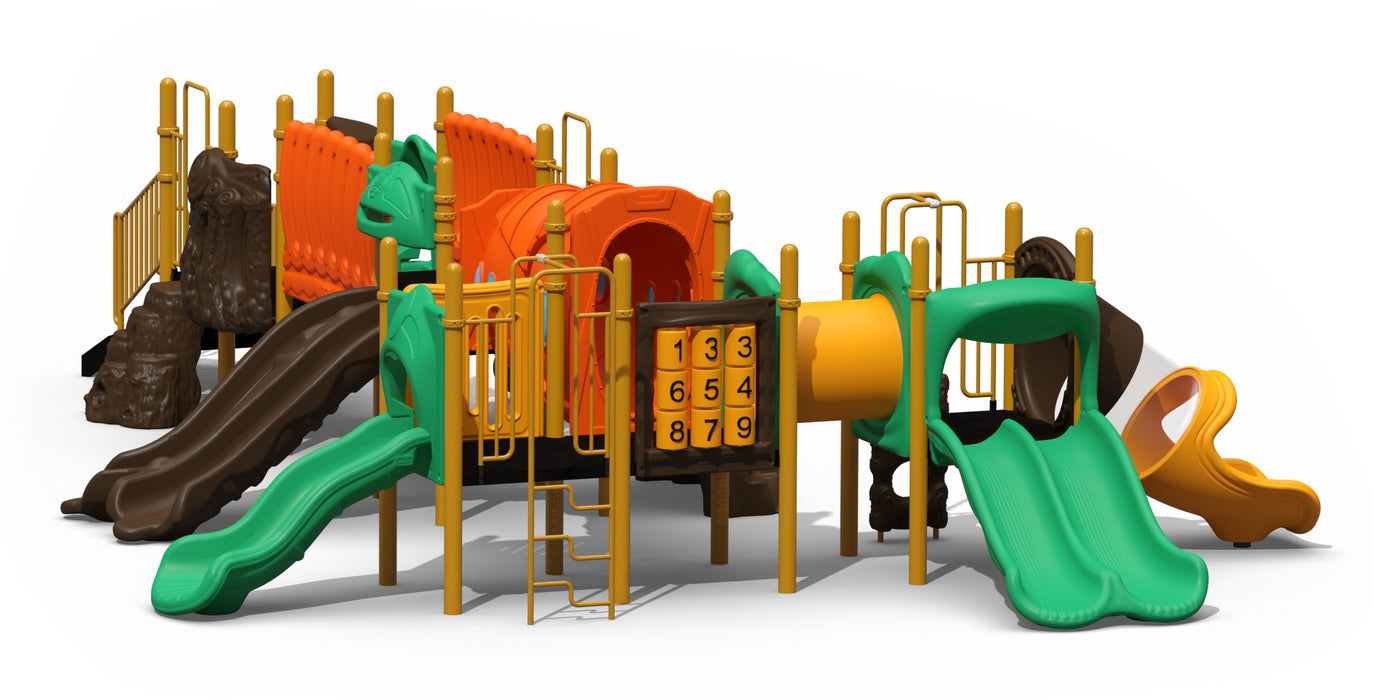 Custom Playground Equipment Pattycake Preschool Playground Set CPP-712