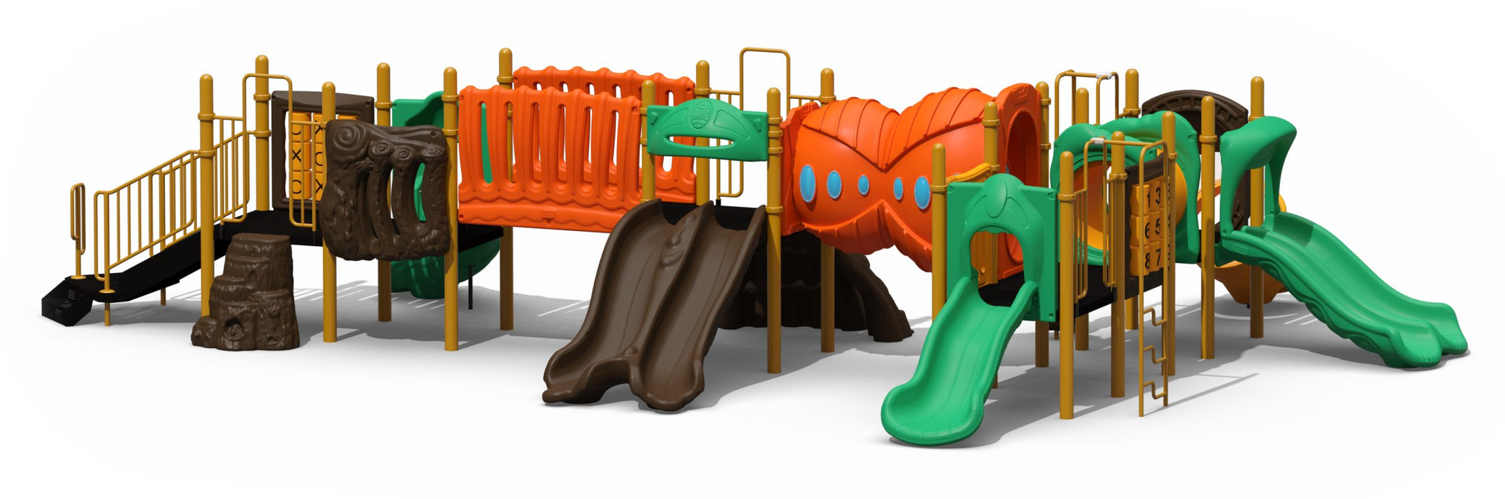 Custom Playground Equipment Pattycake Preschool Playground Set CPP-712