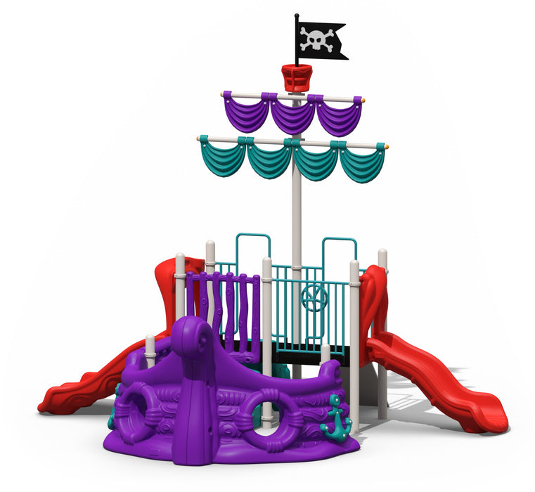Custom Playground Equipment Pirate Life Playground Set CPP-212