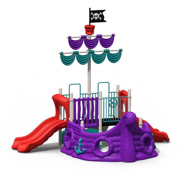 Custom Playground Equipment Pirate Life Playground Set CPP-212