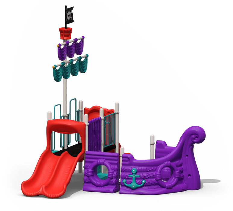 Custom Playground Equipment Pirate Life Playground Set CPP-212