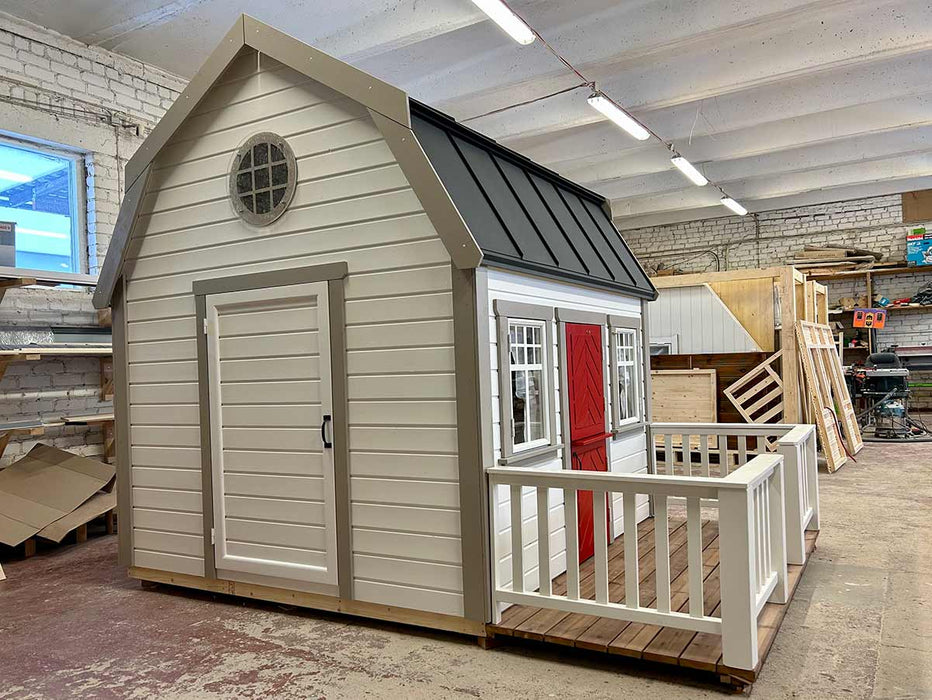 Whole Wood Playhouses Playhouse Farmhouse 8x8
