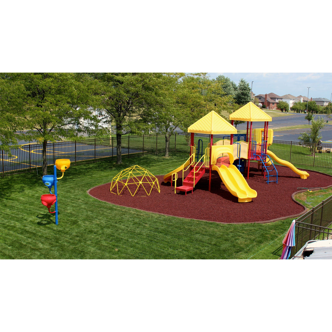 Rubber Mulch Playsafer Playground and Landscape Rubber Mulch | Terra Cotta Red RED-MULCH