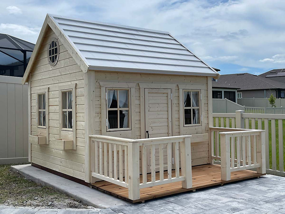 Whole Wood Playhouses Playhouse Natural Wonder 8x8