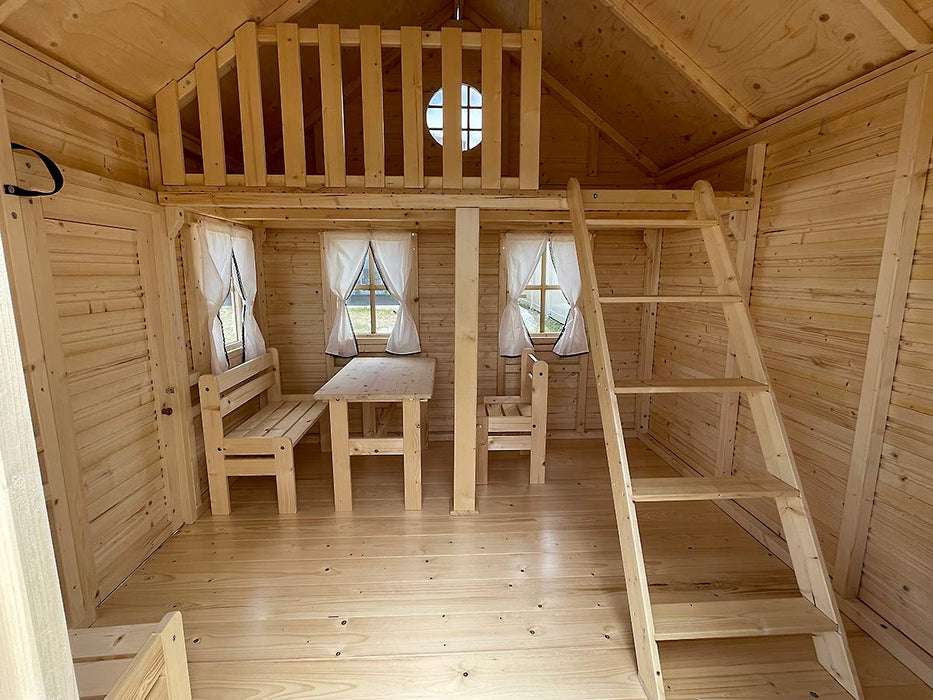 Whole Wood Playhouses Playhouse Natural Wonder 8x8