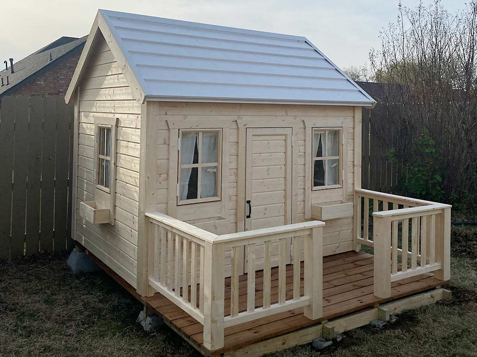 Whole Wood Playhouses Playhouse Natural Wonder 6x8