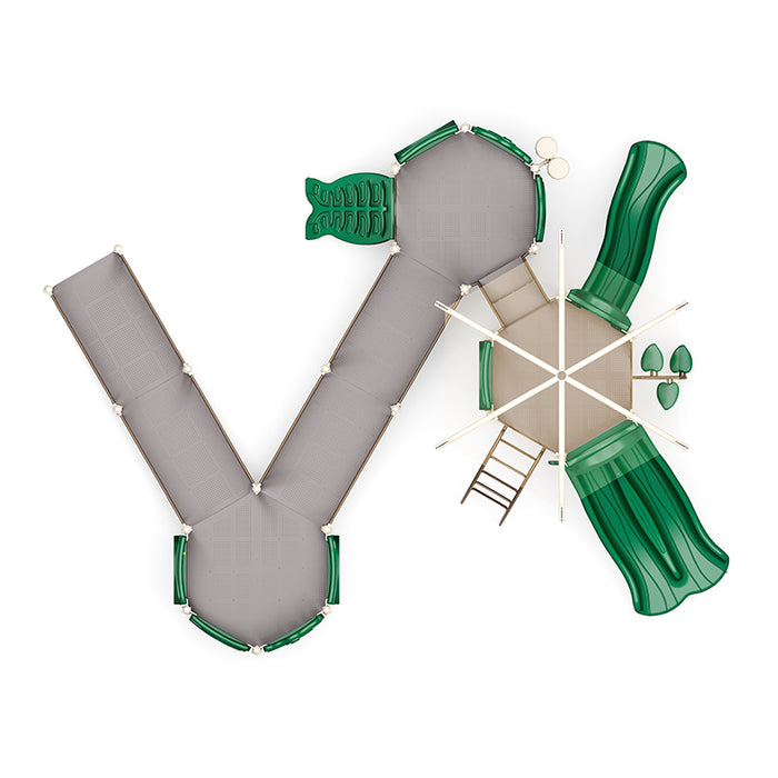 Wisdom Atlanta Playground Structure QSWP-350038