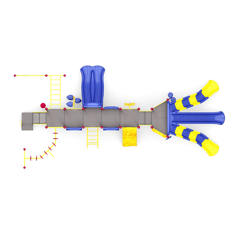 Wisdom Wild Run Playground Structure QSWP-350064