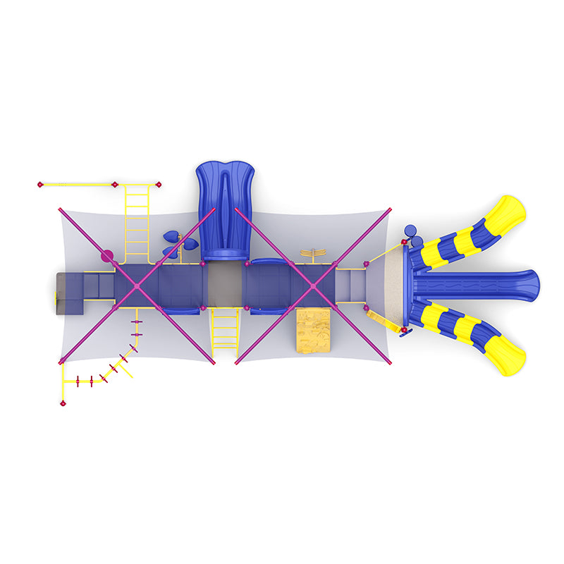 Wisdom Wild Run Playground Structure QSWP-350064