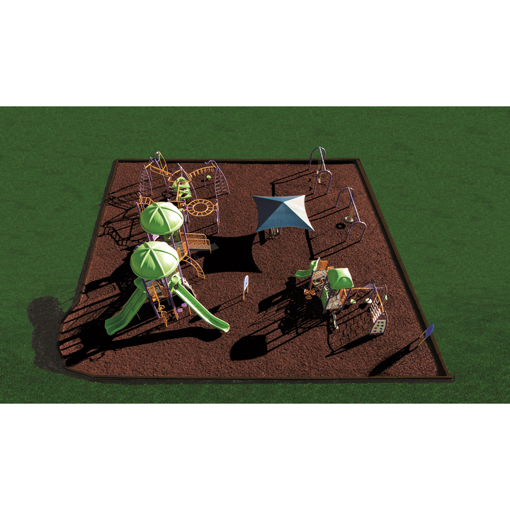 Rubber Mulch Playsafer Rubber Mulch | Cocoa Brown BRWN-MULCH