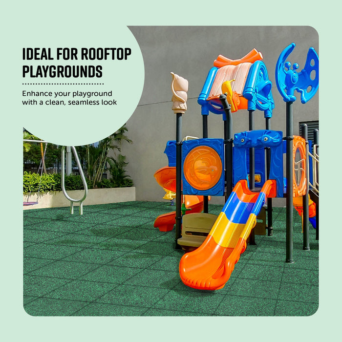 Rubber Mulch Playsafer Elevate Tile 2''