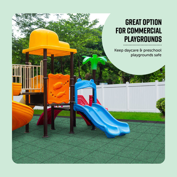 Rubber Mulch Playsafer Elevate Tile 2''