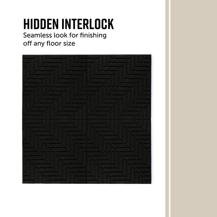 IMC Outdoor Living GroundSmart 16” x 16” Smartloc Herringbone Rubber Pavers