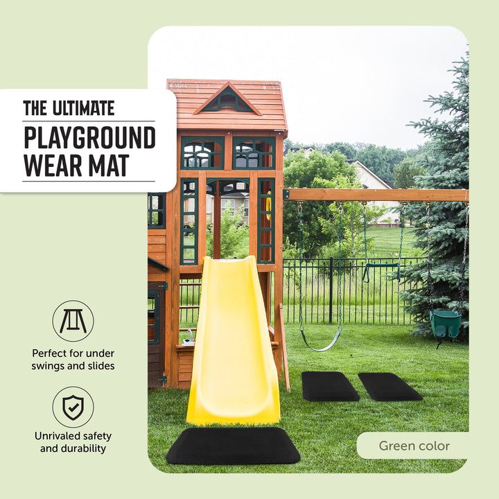 Rubber Mulch Residential Rubber Swing/Slide Mat MW4024