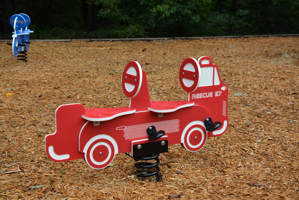 Childforms 2-Seat Fire Truck Spring Rider SPR-00001